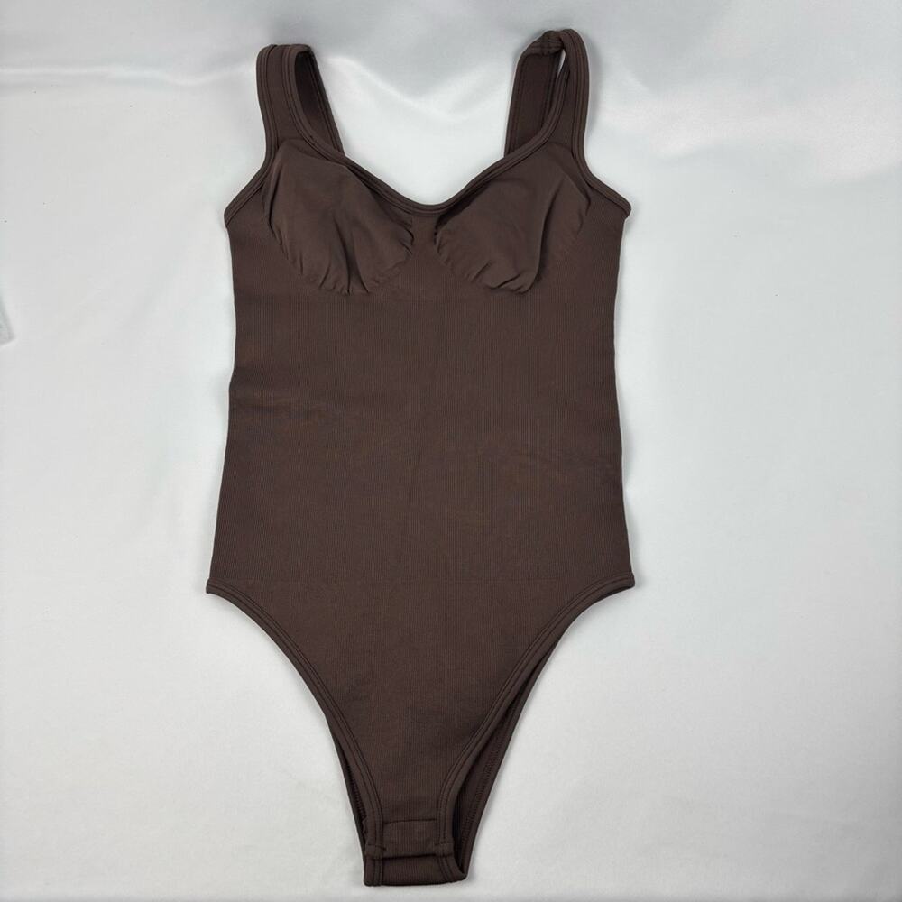 Brown Women's Sculpting Bodysuit Small